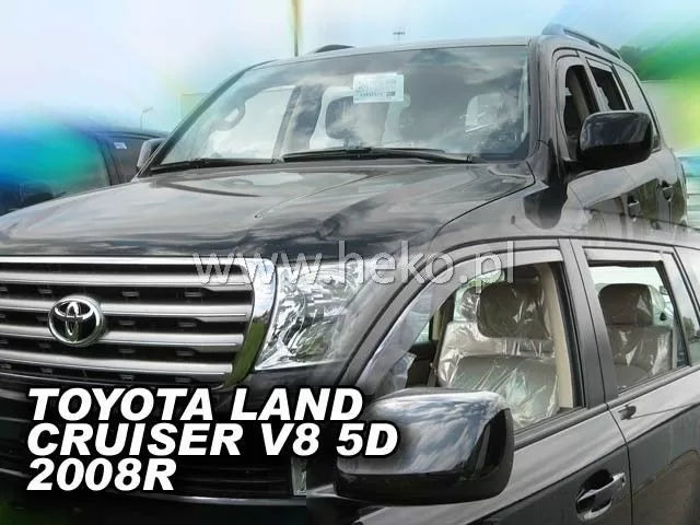 Ветробрани за TOYOTA LAND CRUISER J200 V8(2008+)5 врати-4бр. предни и задни