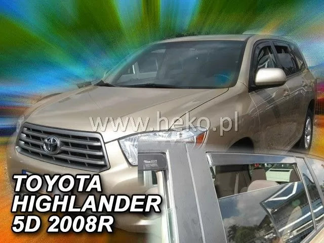 Ветробрани за TOYOTA HIGHLANDER(USA)(2007+)4бр. предни и задни