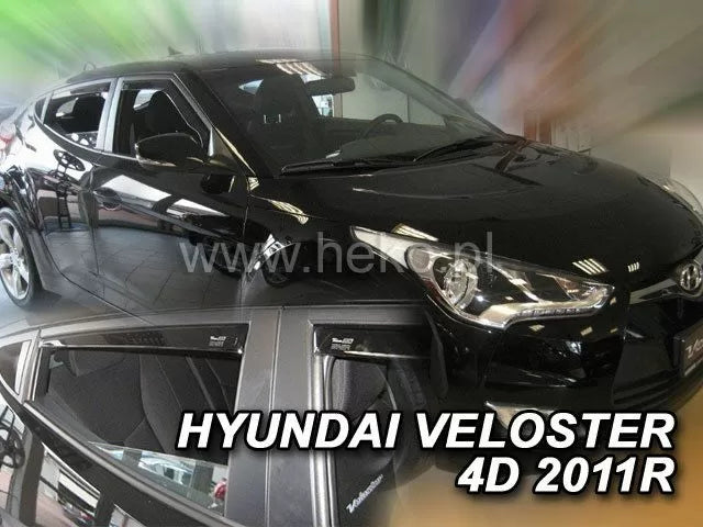 Ветробрани за HYUNDAI VELOSTER(2011+)Coupe-2бр. предни и 1бр. заден десен