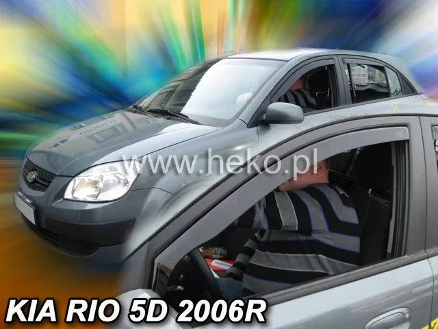 Ветробрани за KIA RIO(2005-2011)5 врати-4бр. предни и задни