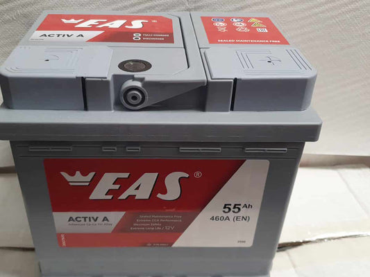 Акумулатор EAS Activa 55Ah 460a 12V R+