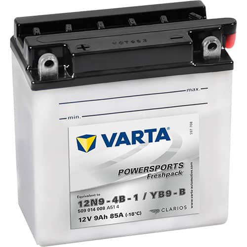 Акумулатор VARTA POWERSPORTS Freshpack 9AH 85A 12V L+