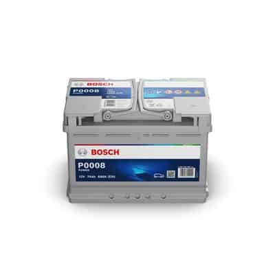 Акумулатор BOSCH SILVER 74AH 680A R+ 0 092 P00 080