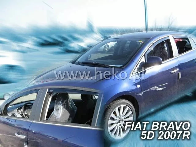 Ветробрани за FIAT BRAVO(2009+)5 врати-4бр. предни и задни