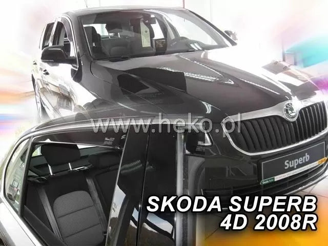 Ветробрани за SKODA SUPERB(2008-2015)Sedan-4бр. предни и задни