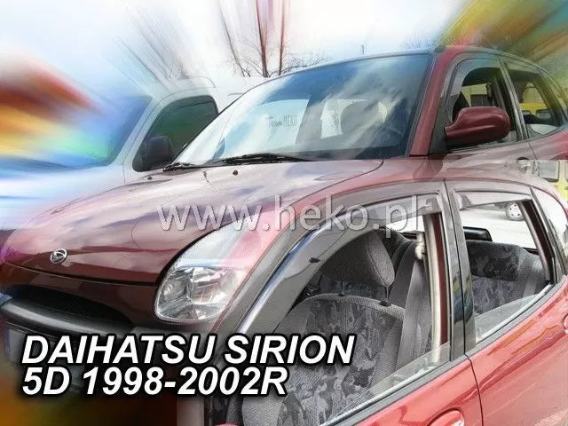 Ветробрани за DAIHATSU SIRION(1998-2005)5 врати-4бр. предни и задни