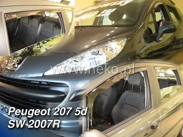 Ветробрани за PEUGEOT 207(2006+)Combi-4бр. предни и задни