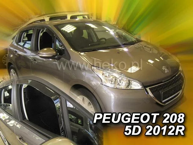 Ветробрани за PEUGEOT 208(2012+)5 врати-2бр. предни