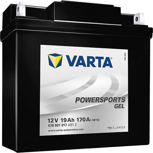 Акумулатор VARTA POWERSPORTS GEL 519 901 017 19AH 170A 12V R+