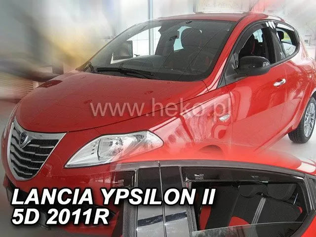 Ветробрани за LANCIA YPSILON(2011+)5 врати-4бр. предни и задни