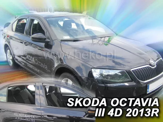 Ветробрани за SKODA OCTAVIA(2013+)Combi-4бр. предни и задни