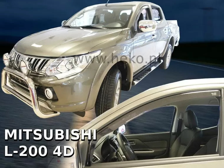 Ветробрани за MITSUBISHI L-200(2015+)4 врати-2бр. предни