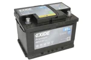 Акумулатор EXIDE PREMIUM 61AH 600A R+