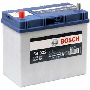 Акумулатор BOSCH ASIA SILVER S4 45AH 330A L+ T3