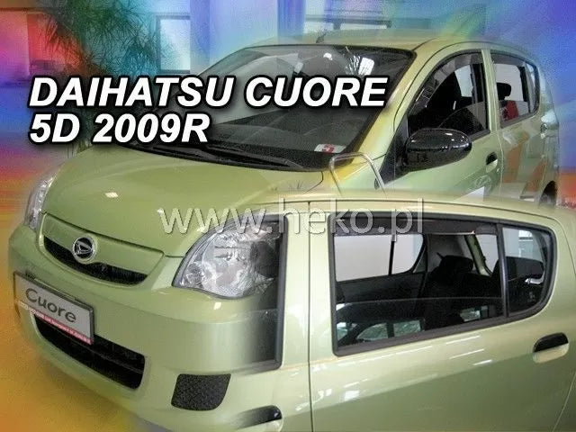 Ветробрани за DAIHATSU COURE VII(2007+)5 врати-4бр. предни и задни