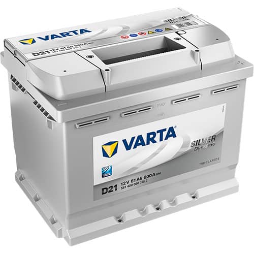 Акумулатор VARTA Silver Dynamic 561 400 060 61AH 600A R+