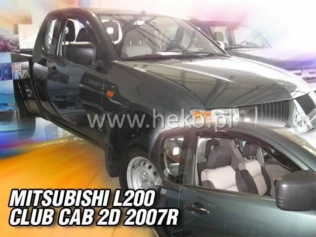 Ветробрани за MITSUBISHI L-200(2006-2016)Club Cab 2 врати