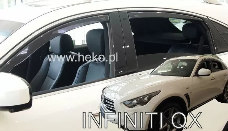 Ветробрани за INFINITI FX/QX(2008+)5 врати-4бр. предни и задни