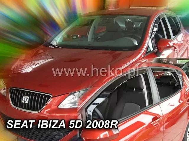 Ветробрани за SEAT IBIZA(2008-2017)5 врати-4бр. предни и задни