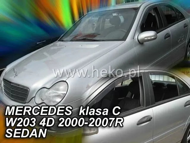 Ветробрани за MERCEDES C-Class W203(2000-2007)Sedan-4бр. предни и задни