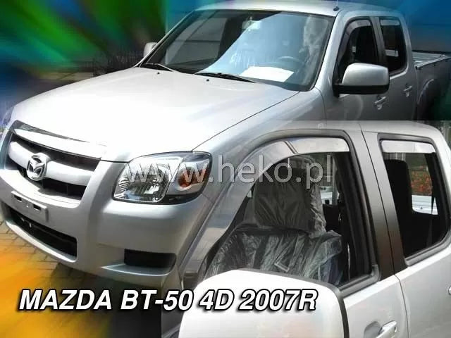 Ветробрани за MAZDA BT–50(2007+)4 врати-4бр. предни и задни