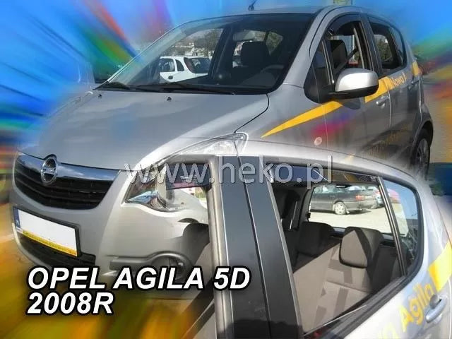 Ветробрани за OPEL AGILA(2008+)5 врати-4бр. предни и задни