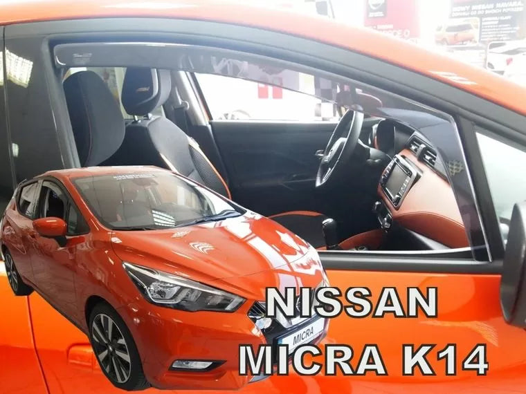 Ветробрани за NISSAN MICRA К-14(2017+)5 врати-2бр. предни