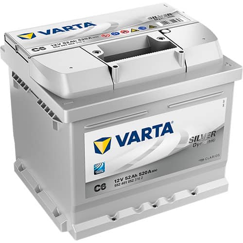 Акумулатор VARTA Silver Dynamic 552 401 052 52AH 520A R+