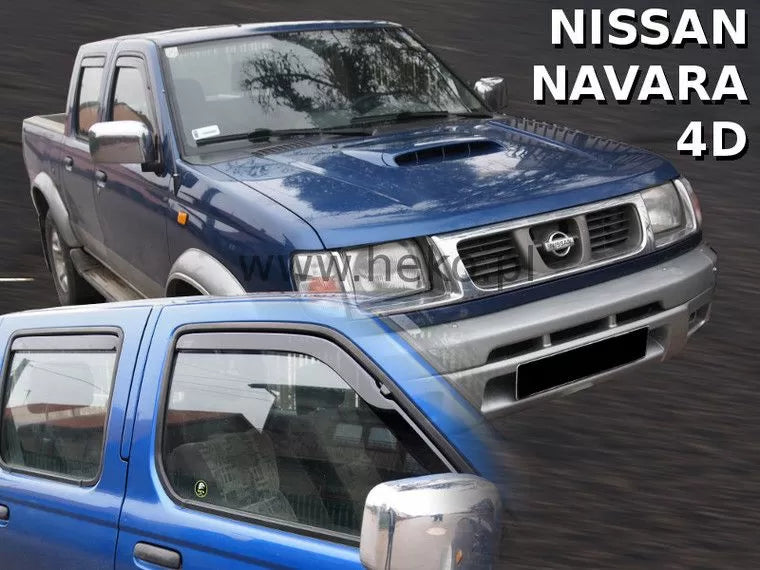 Ветробрани за NISSAN NAVARA/PICK UP(2001-2005)4 врати-4бр. предни и задни