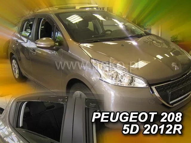 Ветробрани за PEUGEOT 208(2012+)5 врати-4бр. предни и задни