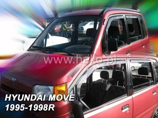 Ветробрани за DAIHATSU MOVE(1995-1998)5 врати-4бр. предни и задни