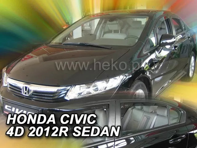 Ветробрани за HONDA CIVIC IX(2012-2015)Sedan-4бр. предни и задни