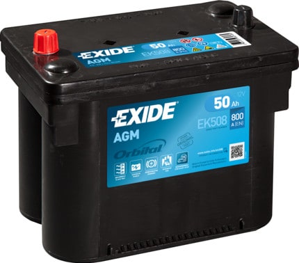 Акумулатор EXIDE START STOP AGM 50AH 800A L+