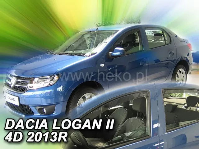 Ветробрани за DACIA LOGAN II(2013+)Sedan-4бр. предни и задни