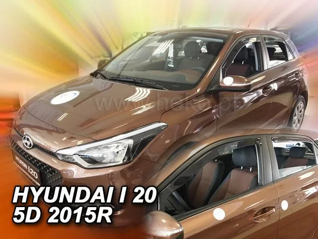 Ветробрани за HYUNDAI i20(2015-2019)5 врати-4бр. предни и задни