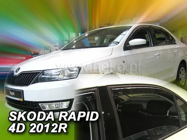 Ветробрани за SKODA RAPID(2012+)5 врати-4бр. предни и задни