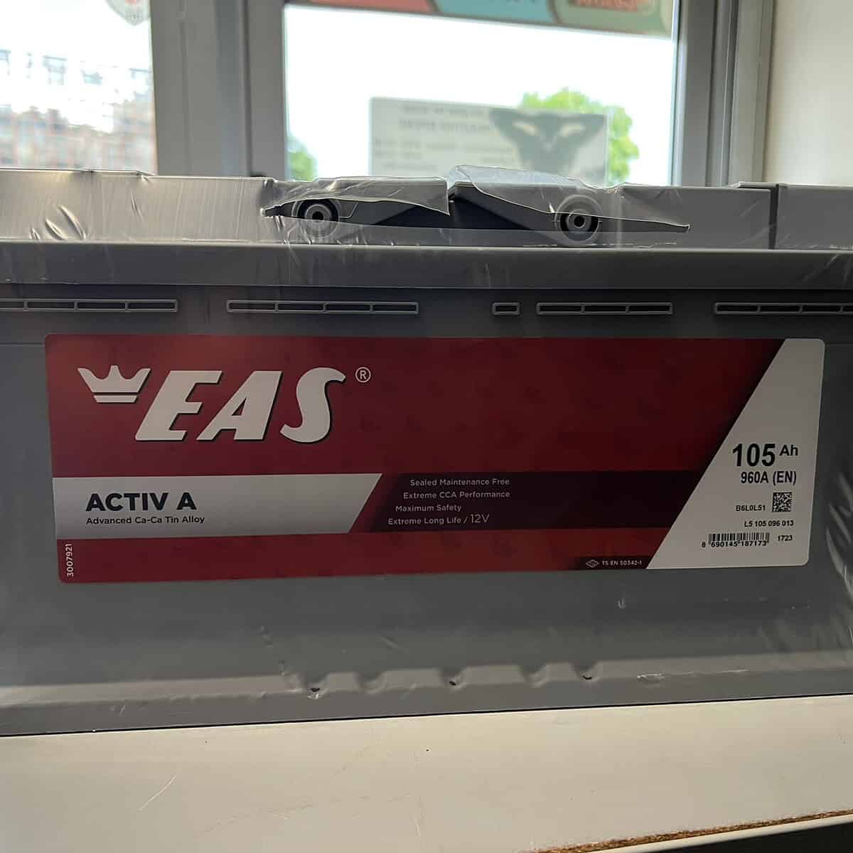 Акумулатор EAS Activa 105Ah 960a 12V R+