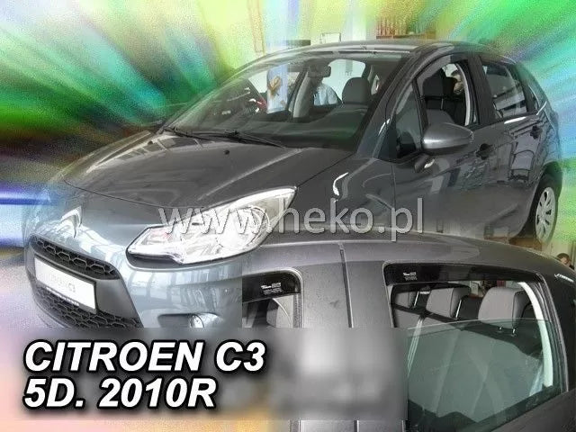 Ветробрани за CITROEN C3 II(2009-2017)5 врати-4бр. предни и задни