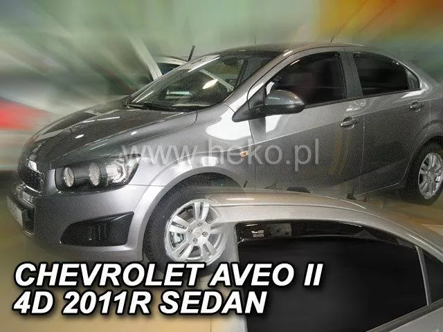 Ветробрани за CHEVROLET AVEO(2011+)Sedan-4бр. предни и задни