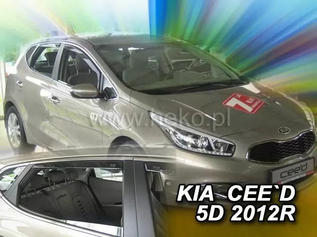 Ветробрани за KIA CEED(2012+)5 врати-4бр. предни и задни