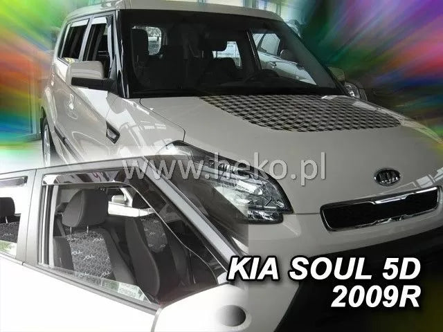 Ветробрани за KIA SOUL(2009-2014)5 врати-2бр. предни