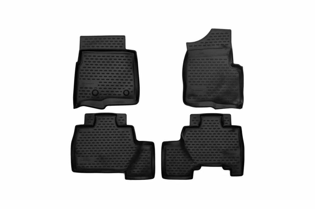 3D Гумени стелки за FORD F150 Super Cab(2009-2013) 4 pcs.