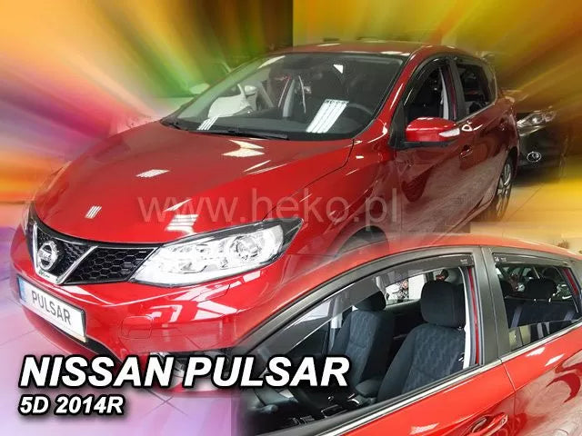 Ветробрани за NISSAN PULSAR(2014+)5 врати-4бр. предни и задни