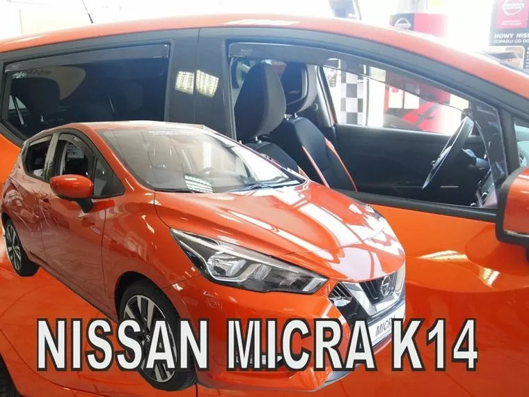 Ветробрани за NISSAN MICRA К-14(2017+)5 врати-4бр. предни и задни