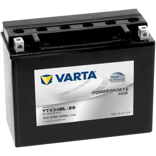 Акумулатор VARTA Powersports AGM High Performance 21AH 340A 12V R+