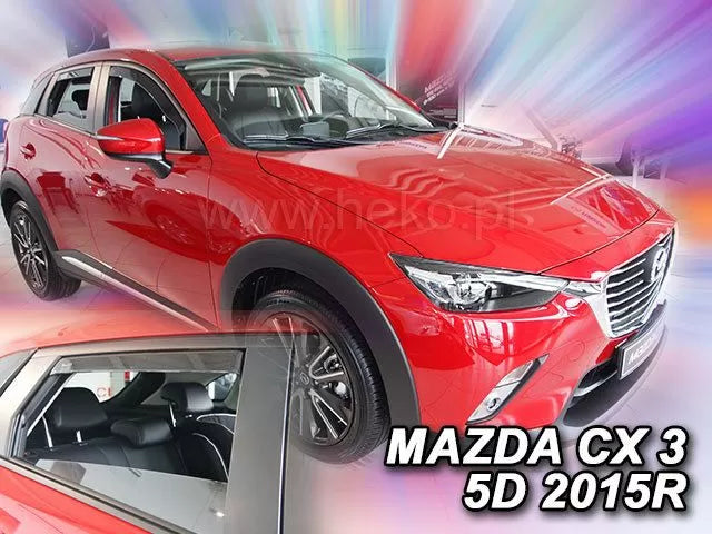 Ветробрани за MAZDA CX 3(2015+)5 врати-4бр. предни и задни