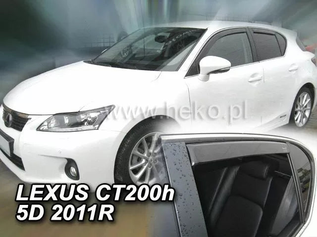 Ветробрани за LEXUS CT 200H(2011+)5 врати-4бр. предни и задни