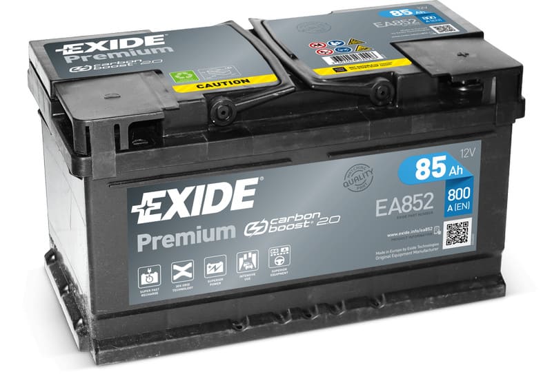 Акумулатор EXIDE PREMIUM 85AH 800A R+