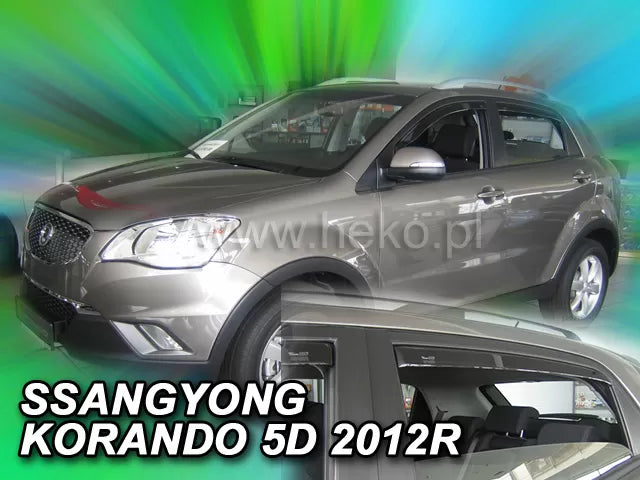 Ветробрани за SSANGYONG KORANDO(2012+)5 врати-4бр. предни и задни