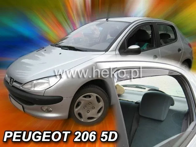 Ветробрани за PEUGEOT 206 5 врати-4бр. предни и задни